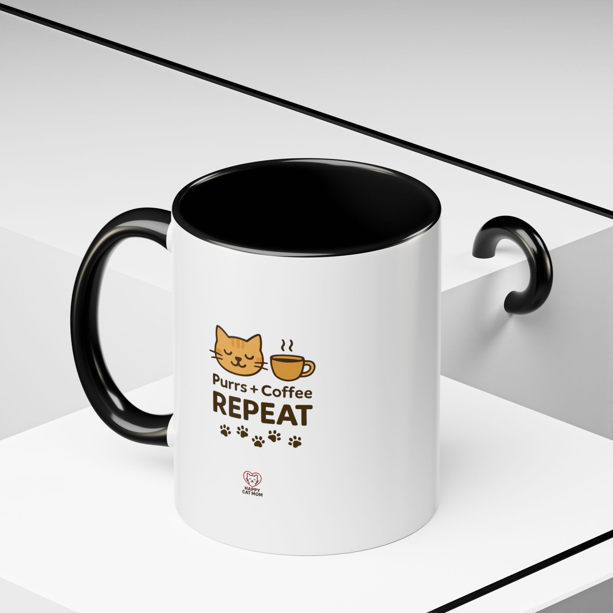 Purrs Coffee Repeat Mug - Image 2