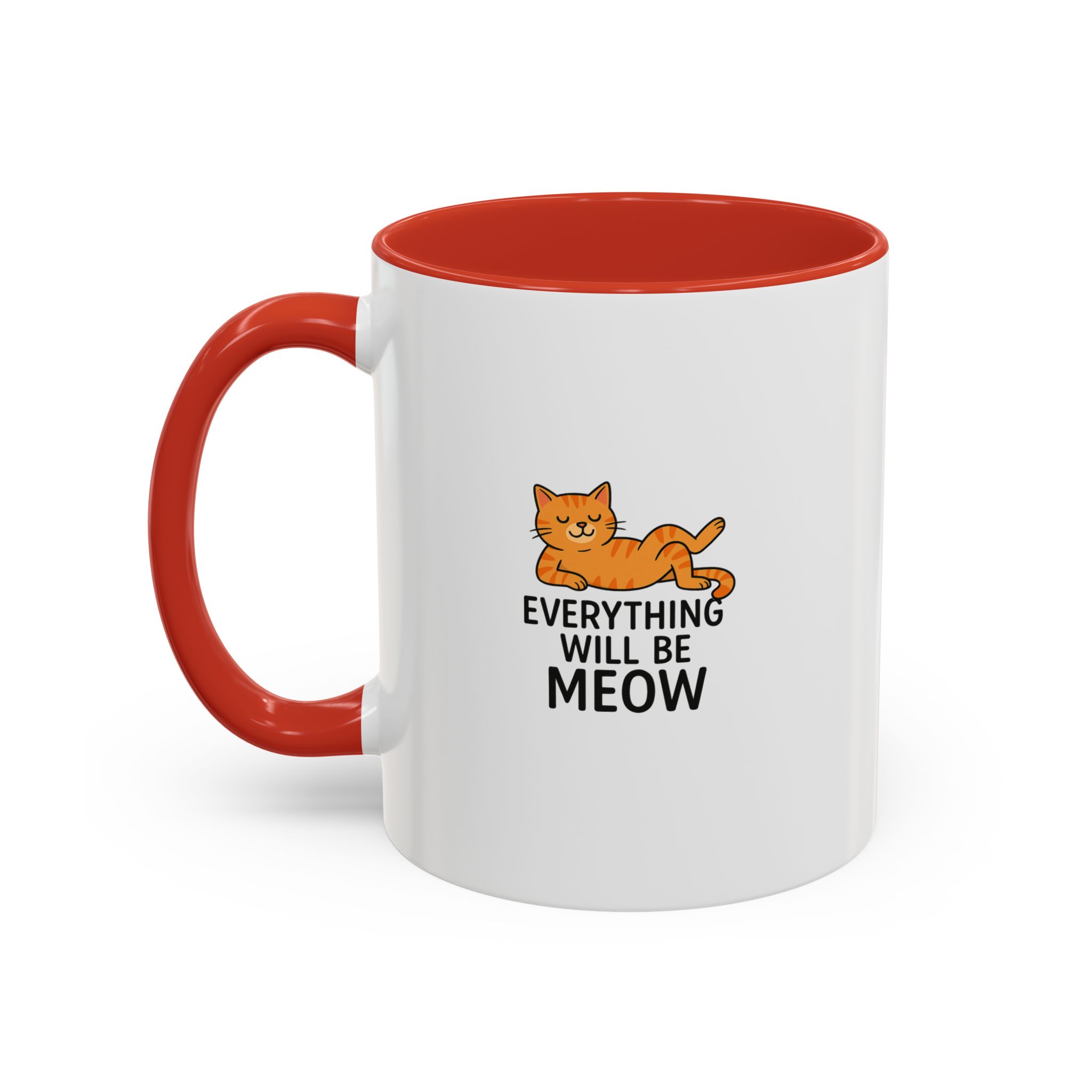Everything Will Be Meow Coffee Mug - Image 7