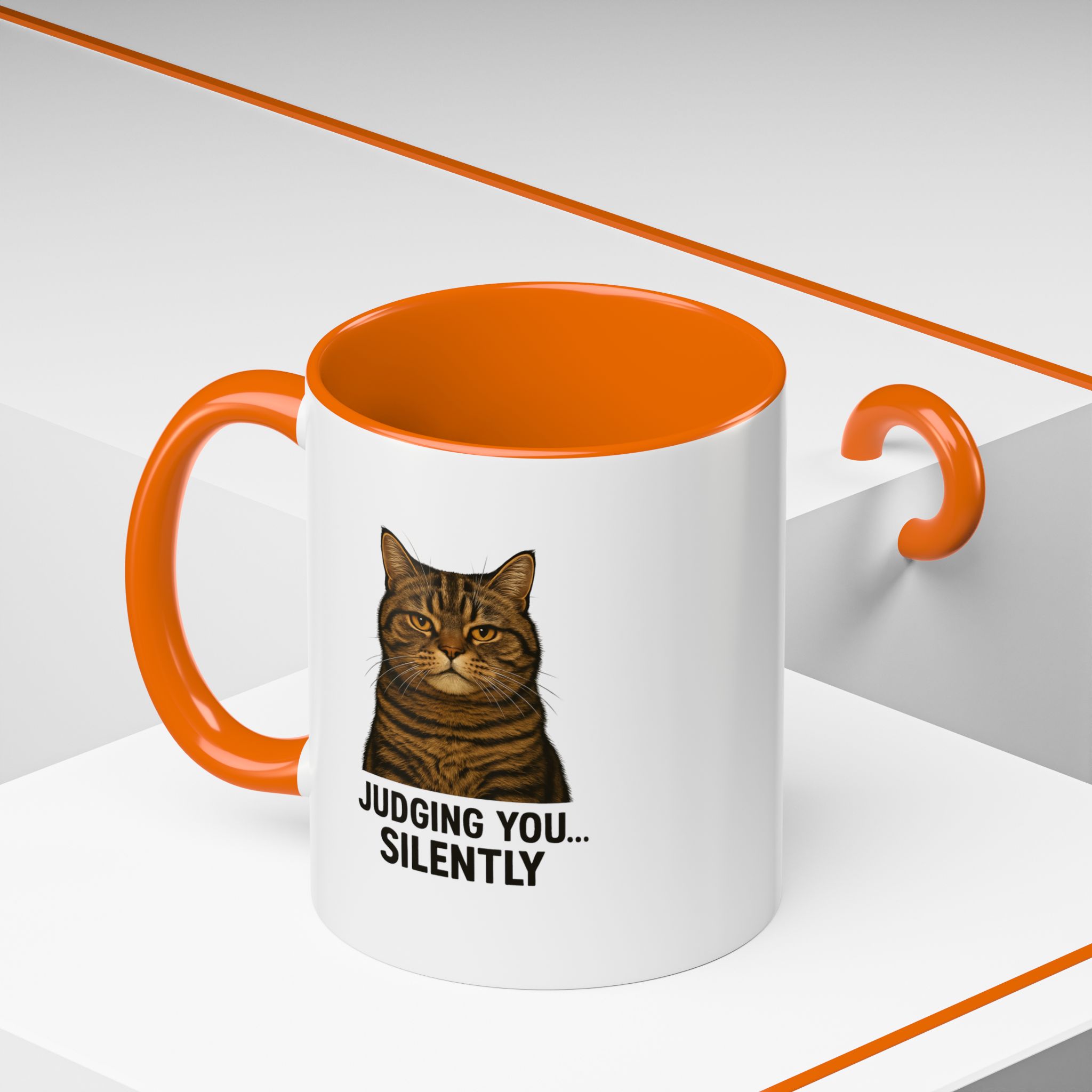 Judging You Silently Coffee Mug - Image 12