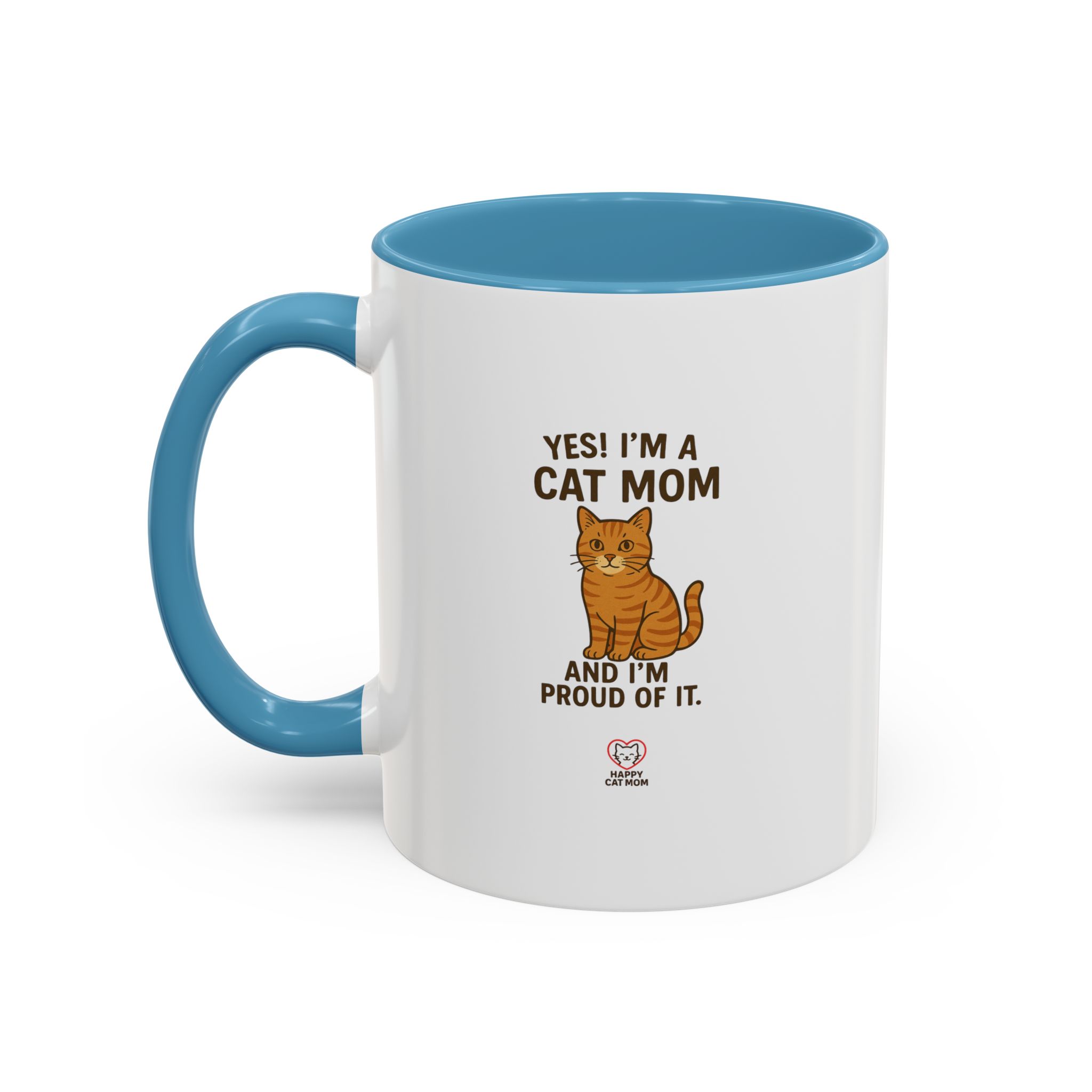 Yes I'm a Cat Mom Cat Mom Coffee Mug - Image 9