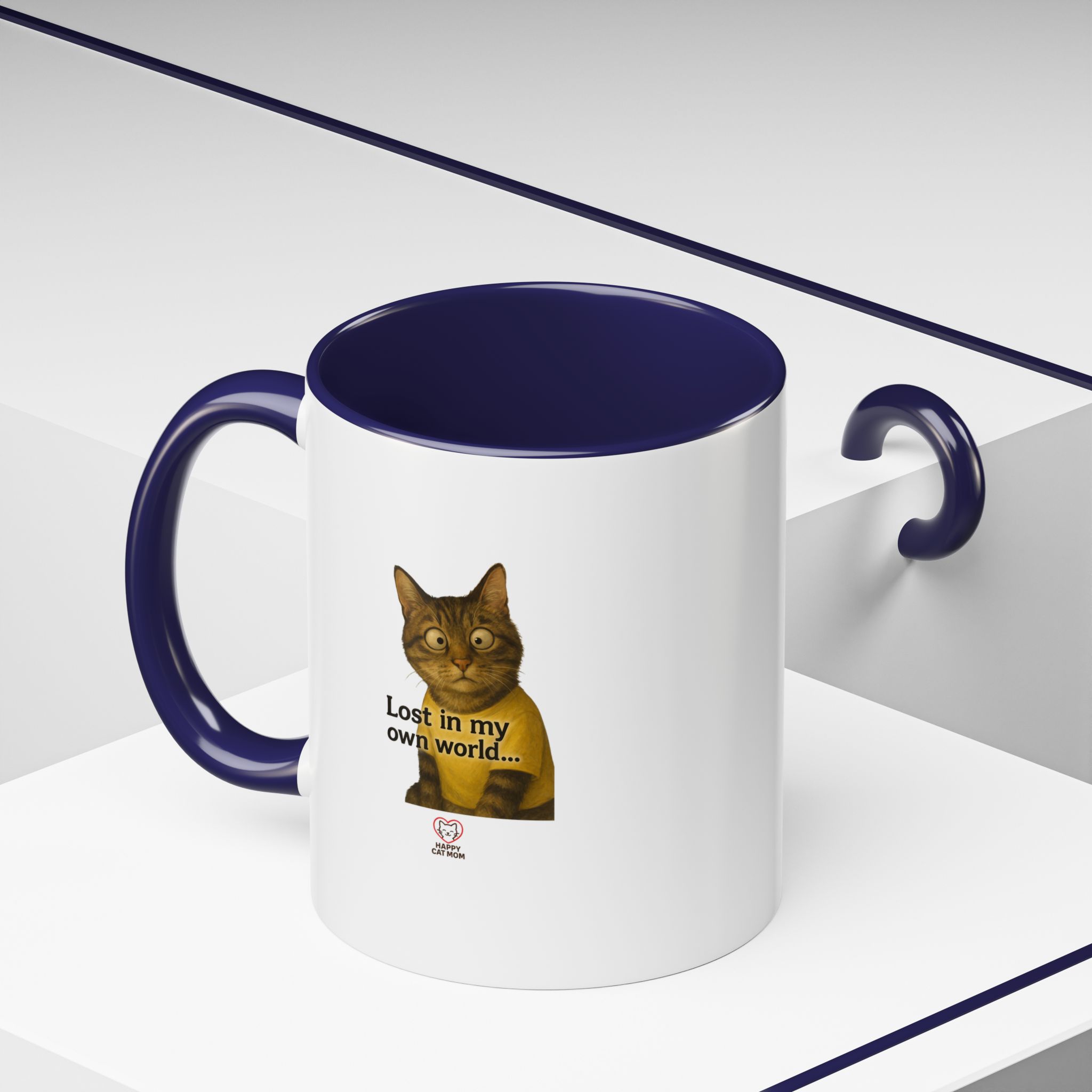 Lost in My Own World Coffee Mug - Image 4