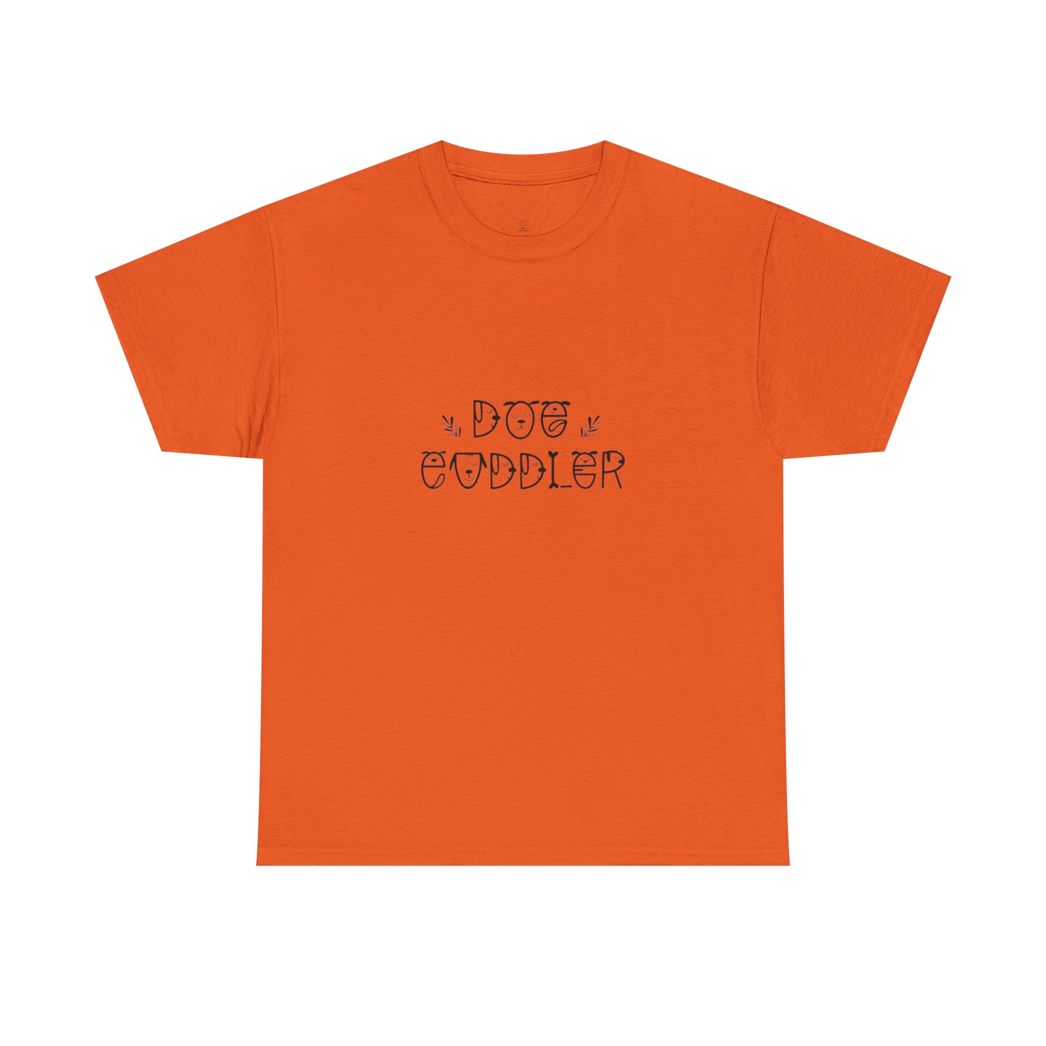 Dog Cuddler Tee | Paw Print Script, Cute Pet Lover Shirt - Image 13